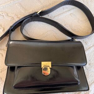 Rachel Zoe black cross body purse